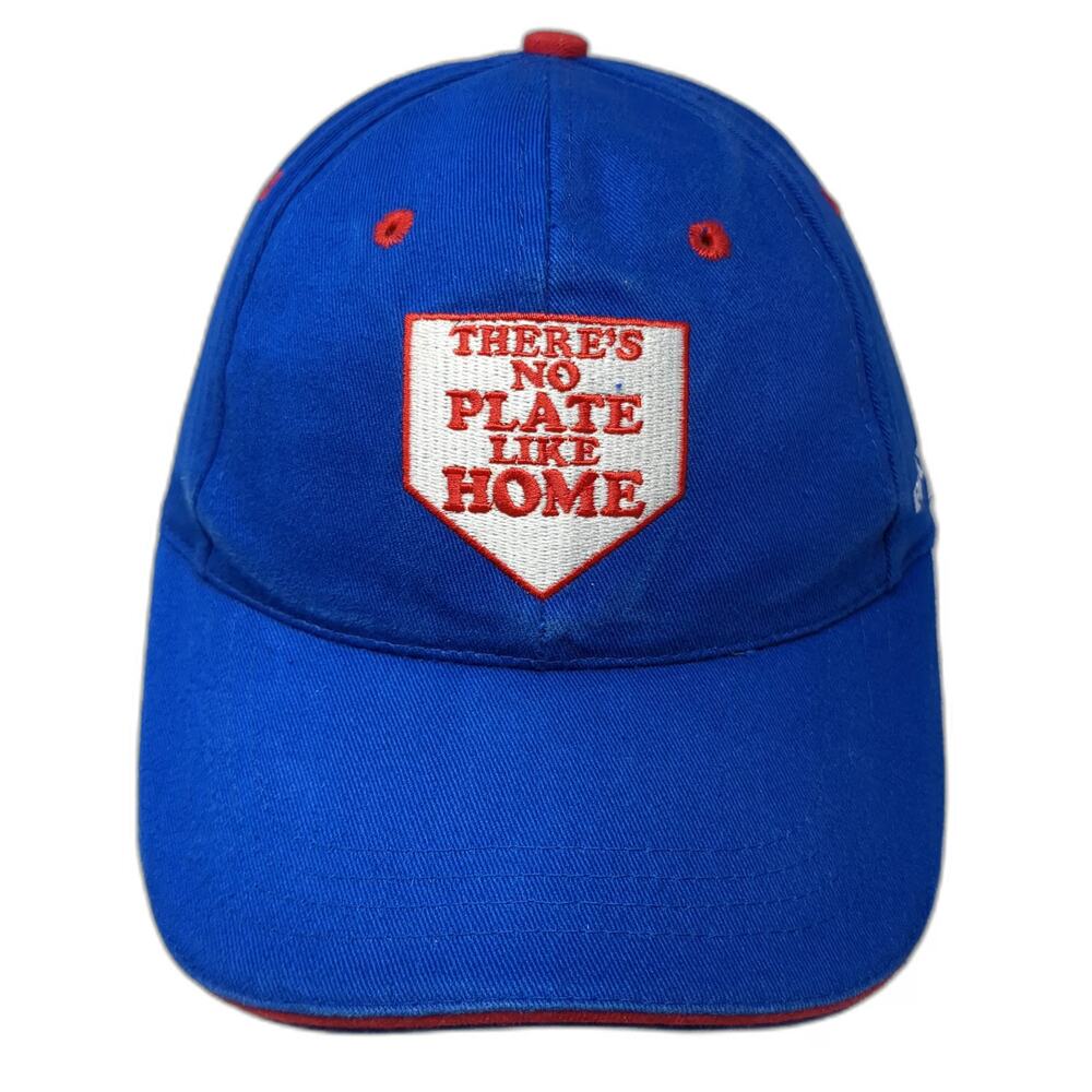 National Ent Network Baseball Cap Blue One Size Strapback No Plate Like Home Hat